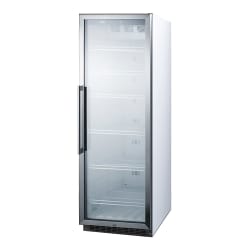 Summit SCR1400W 23 5/8" SCR Series One Section Glass Door Merchandiser -... Replacement Image