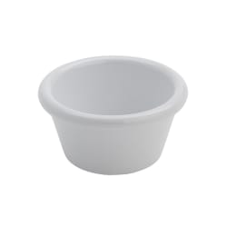 American Metalcraft MRS200W 2 oz Melamine Ramekin, White Replacement Image