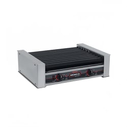 Nemco 8018SX 18 Hot Dog Roller Grill w/ Manual Controls - Flat Top, 120v Replacement Image