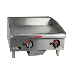 APW Wyott GGM-36S 36" Gas Griddle w/ Manual Controls - 1" Steel Pla... Replacement Image