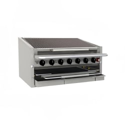 Bakers Pride C-24RS 24" Countertop Gas Charbroiler w/ Stainless Steel Ra... Replacement Image