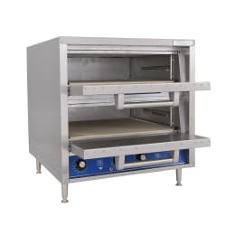 Bakers Pride DP-2BL HearthBake Countertop Double Multi-Purpose Deck Oven - 20... Replacement Image