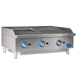 Globe GCB36G-CR 36" Gas Charbroiler w/ Cast Iron Grates - Convertible Replacement Image