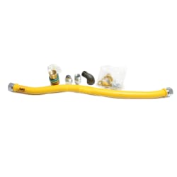 Frymaster 8100085 48" Gas Connector Hose - 1" Gas Line Replacement Image