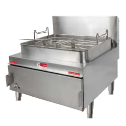 Star 630FF Countertop Gas Fryer - (1) 30 lb Vat, Twin Baskets, Natural Gas Replacement Image