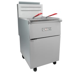 MoTak MGF5-N-C Gas Fryer - (1) 70 lb Vat, Floor Model, Natural Gas Replacement Image