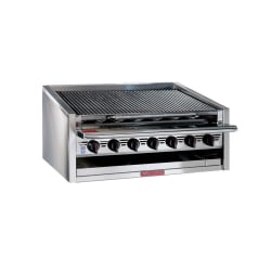 Magikitch'n APM-RMB-636 36" Radiant Charbroiler w/ Round Rod Top Grate,... Replacement Image