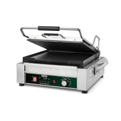 Waring WFG275TX Single Commercial Panini Press w/ Cast Iron Smooth Plates - 1... Replacement Image