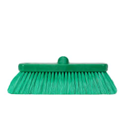 Carlisle 10" Flo-Thru Wall & Equipment Brush w/ Green Soft Nylex Bri... Replacement Image
