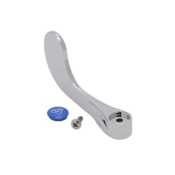 T&S B-WH4C-NS 4" Wrist Action Handle, Cold Index & Screw Replacement Image