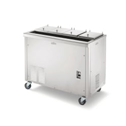 Stoelting DC4-37-A 44 3/8" Mobile Ice Cream Dipping Cabinet w/ (4) Tub C... Replacement Image