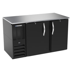 Beverage-Air BB58HC-B 59" Bar Refrigerator - 2 Swinging Solid Doors, Bla... Replacement Image