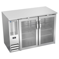 Beverage-Air BBN48HC-G-S 48" Bar Refrigerator - 2 Swinging Glass Doors,... Replacement Image