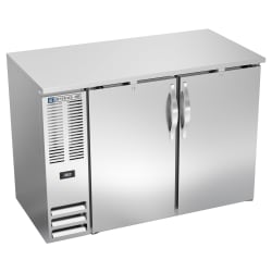 Beverage-Air BBN48HC-S 48" Bar Refrigerator - 2 Swinging Solid Doors, St... Replacement Image