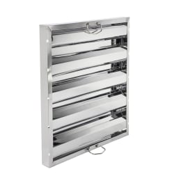 Winco HFS-2020 Hood Baffle Filter - 20" x 20", Stainless Replacement Image