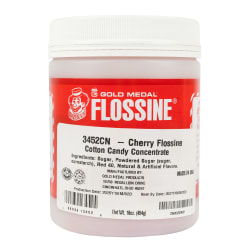 Gold Medal 3452CN 1 lb Jar Cherry Berry (Cherry) Flossine® Replacement Image