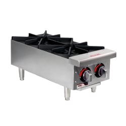 APW Wyott GHP-2S 12" Gas Hotplate w/ (2) Burners & Manual Controls,... Replacement Image