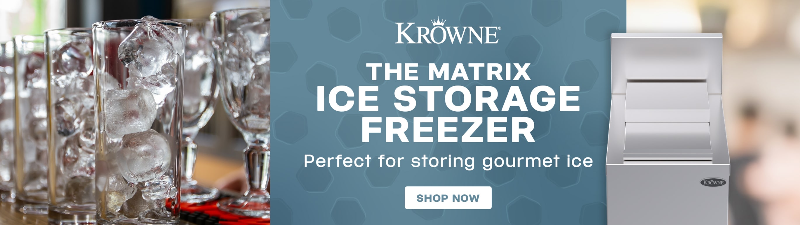 Krowne Ice Storage Freezer