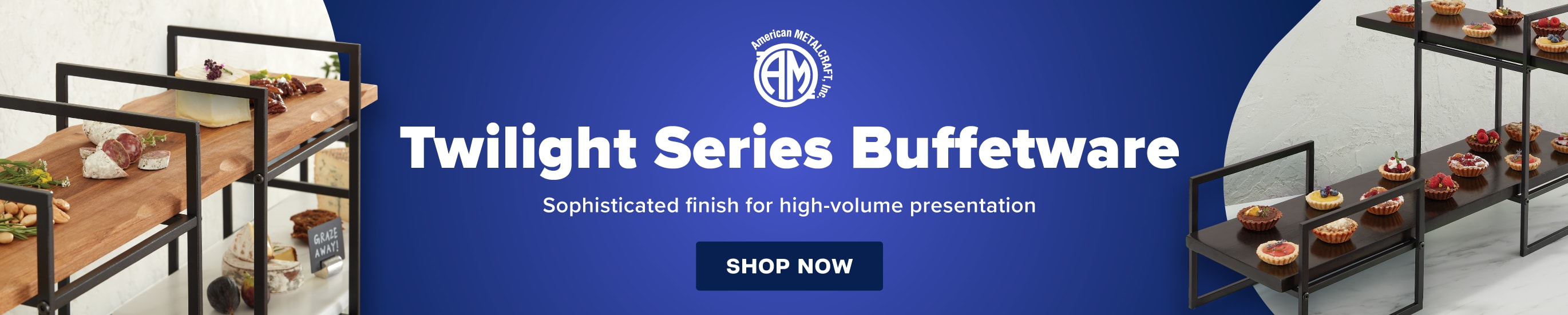 American Metalcraft Twilight Series Buffetware