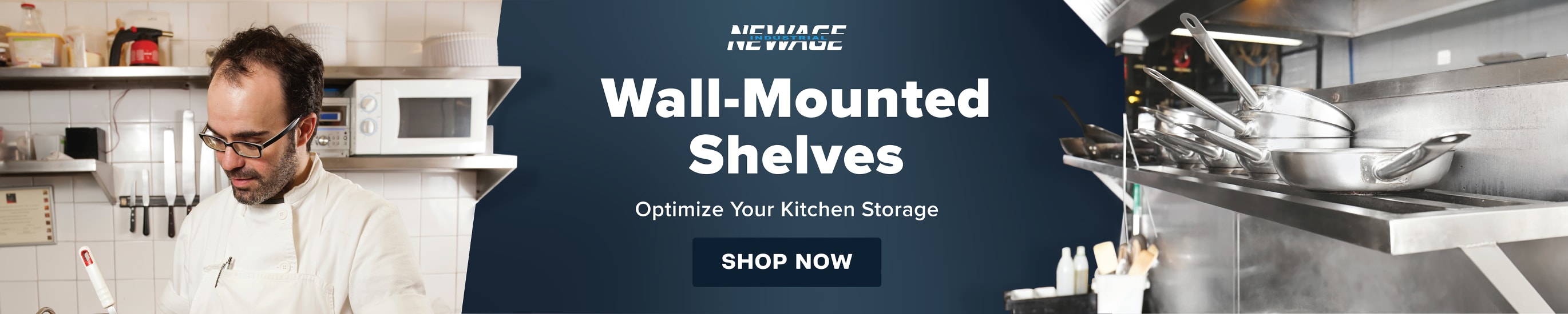 New Age Wall-Mounted Shelves