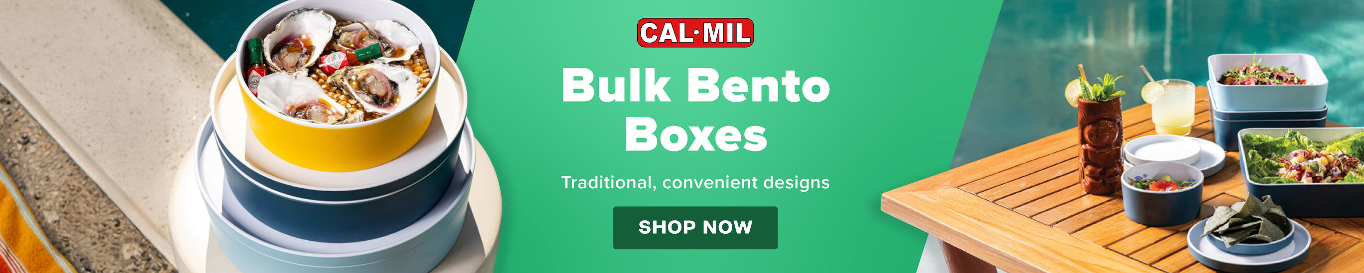 Cal-Mil Bulk Bento Boxes