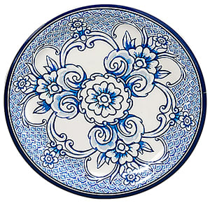 Front of the House DBO060CLG23 5 oz Round Kaleidoscope Sauce Dish