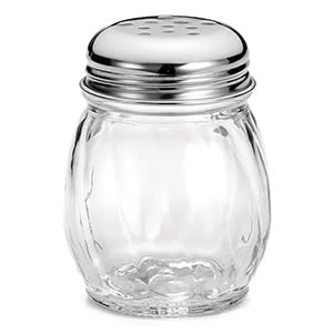 Winco G-106 2 oz Salt/Pepper Shaker - Glass, 3 3/5H