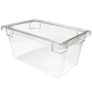 Cambro 4SFSCW135 4 qt CamSquare® Food Container - Plastic, Clear