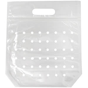 LK Packaging Plastic Lip and Tape Resealable Sandwich / Cookie Bag 5 x 5  - 1000/Box