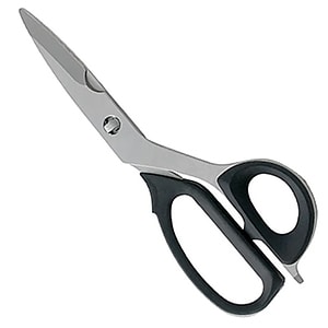 Shun DM7240 Silver Black Handle High Carbon Stainless Steel Kitchen Shears