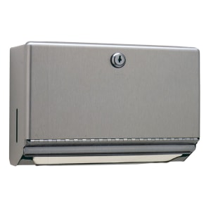 Bobrick B-2621 Surface Mount Paper Towel Dispenser w/ 200 C Fold
