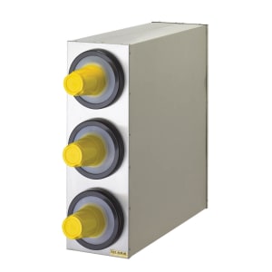 San Jamar L2912BK Polystyrene EZ-Fit Lid Dispenser Box System With 1 - View #8