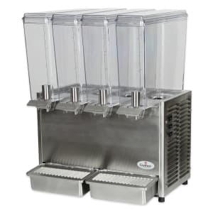 Crathco ドリンクディスペンサー　D15-3 Crathco D15-3, Single 5 Gallon Refrigerated Juice & Beverage Dispenser