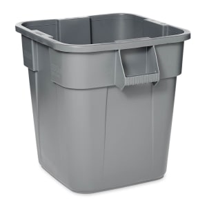 Rubbermaid FG265500GRAY 55 gallon Brute Trash Can - Plastic, Round