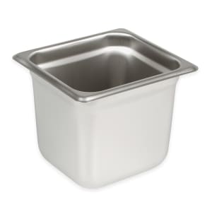 Winco SPHP6 Half Size Steam Pan, Stainless