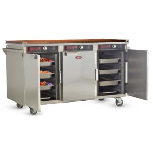 h&o キッチン FWE HLC-16 Undercounter Insulated Mobile Heated Cabinet w/ (16