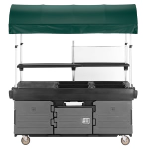 Cambro KVC856191 Kiosk Type Food Cart w/ Lockable Storage, 85 1/8
