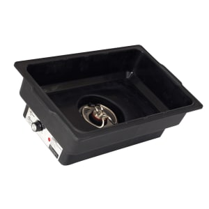 Portaoggetti doccia Nerva rettangolare acciaio inox aisi 304 gun metal