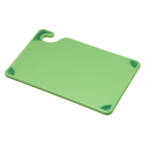 San Jamar CBG152012GN Saf-T-Grip Cutting Board, 15 x 20 x 1/2 in
