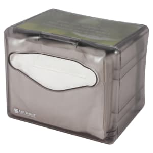 San Jamar Venue Countertop Napkin Dispenser - 550 Capacity, Black Pearl, 8"W X 7.25"H X 15.75"D