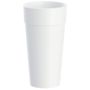 Dart 6J6 J Cup® 6 oz Insulated Foam Cup - Polystyrene, White