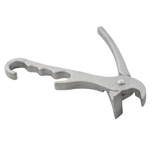 クラブ pan American Metalcraft G9595 Spring Loaded Pan Gripper, Aluminum