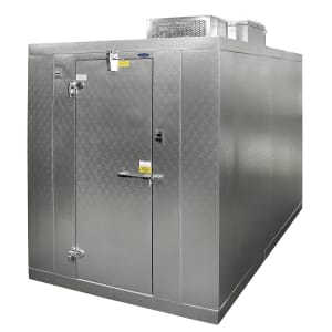 Norlake KLF7788-C 8' x 8' Indoor Walk-in Freezer w/ Top-Mounted