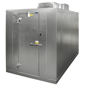 Norlake KLB88-C 8' x 8' Indoor Walk-In Cooler w/ Top-Mounted