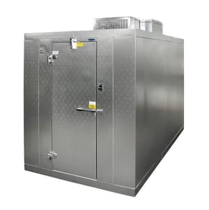 Norlake KLB77812-C 8' x 12' Indoor Walk-In Cooler w/ Top-Mounted