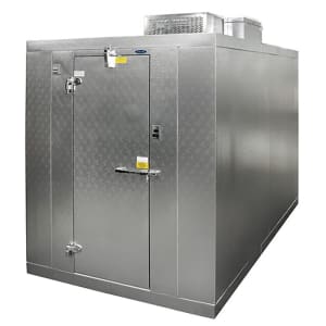 Norlake KLB7788-C 8' x 8' Indoor Walk-In Cooler w/ Top-Mounted