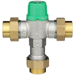 Zurn Industries ZW1070XL-LU Thermostatic Mixing Valve w/ Less Union