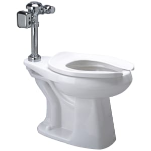 Zurn Industries Z.WC3.AM Floor Mount Manual Elongated Bowl System