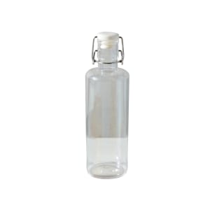 American Metalcraft WBC34 34 oz Water Bottle w/ Lid - Plastic, Clear