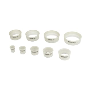 【希少】Matfer（マトファー）社Coupe Pâte（クープ・パテ）セット Matfer Bourgeat 150103 8 Piece Round Pastry Cutter Set w/ Storage